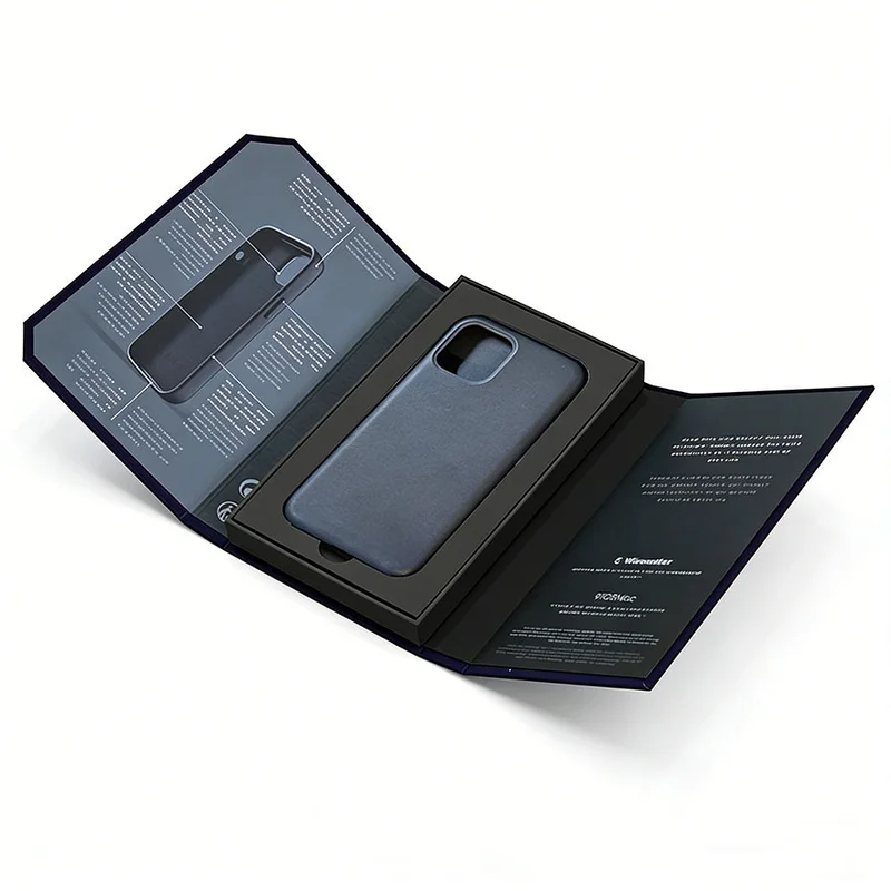 Custom Logo Paper Cardboard Electronic Mobile Case Box Packaging Cellphone Cell Phone Case Cover Packaging Box for Phone Case packaging reference
