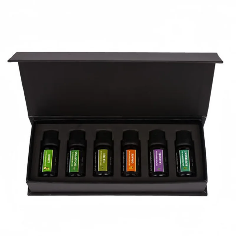 Luxury 30ml 50ml Paper Essential Oil Serum Glass Bottle Set Packaging Box packaging reference