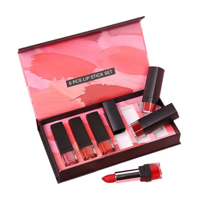 Custom Luxury Private Label Liquid Lipstick Lipgloss Lip Gloss Gift Packaging Box packaging reference