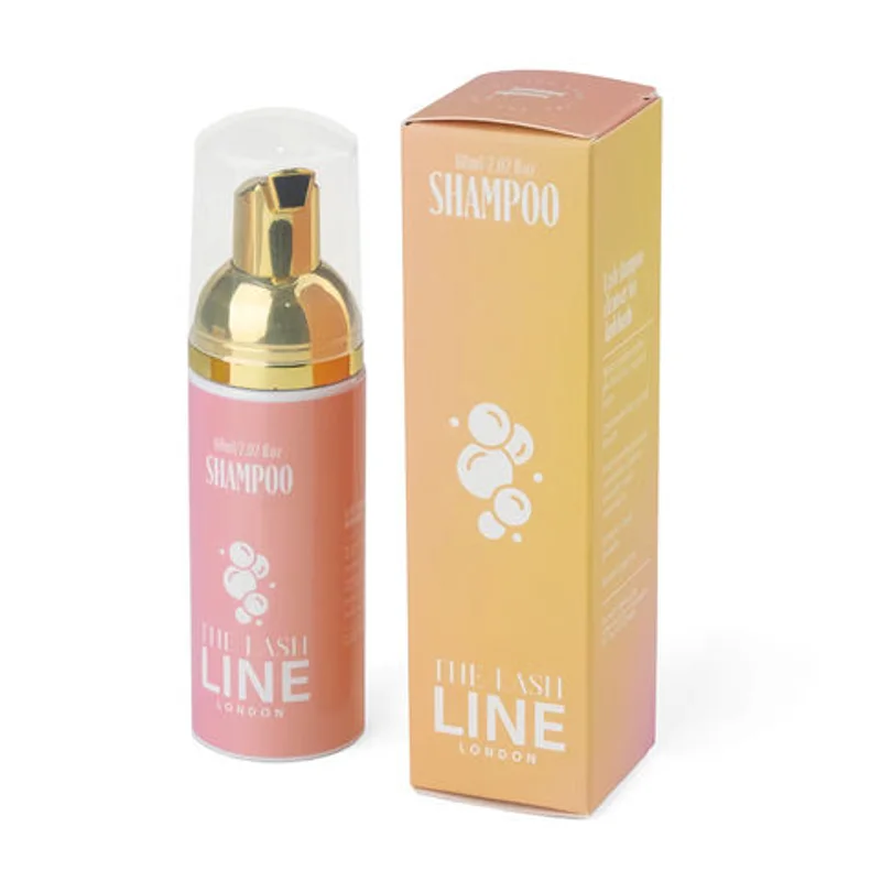 Luxury Custom Own Logo Lash Shampoo Empty Packaging Gift Box for Eyelash Lash Shampoo packaging reference