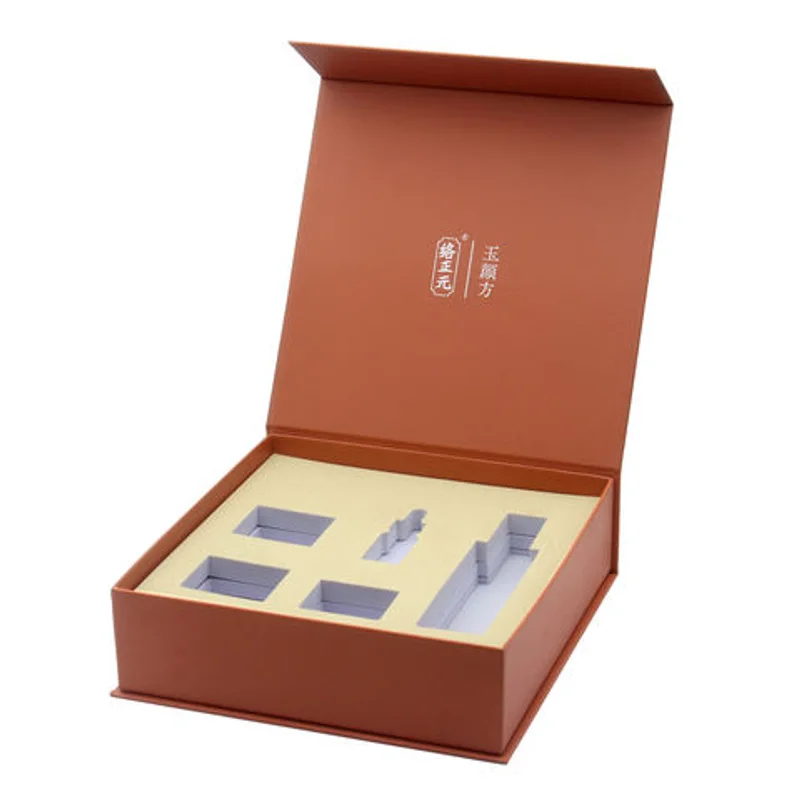 Customized Customised Luxury Paper Skincare Beauty Cosmetic Face Wash Pr Gift Box Packaging for Beauty Product packaging reference
