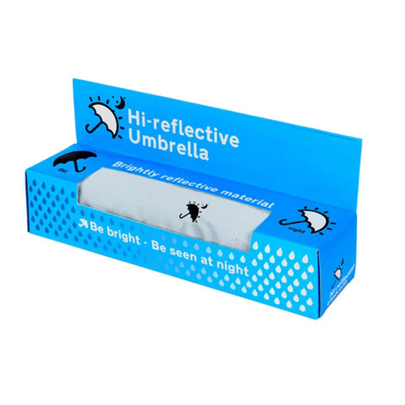Custom logo Paper Umbrella Gift Packaging Box for Umbrella packaging reference