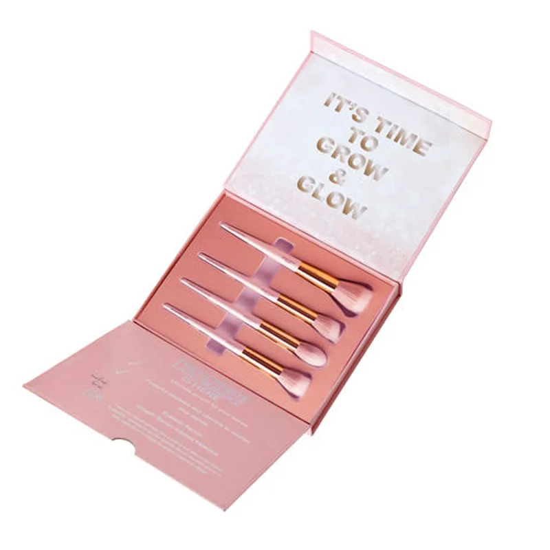 Custom Print Magnetic Makeup Tools Brush Set Packaging Box for Makeup Brushes packaging reference