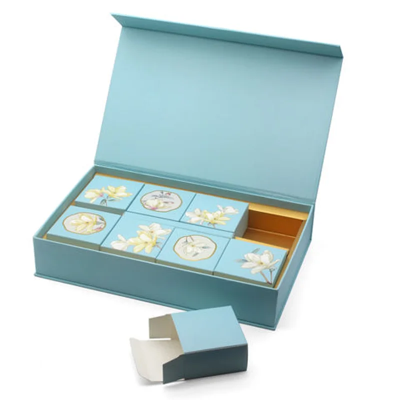 Custom  Luxury Premium Paper Cardboard Moon Cake Mooncake Packaging Box packaging reference
