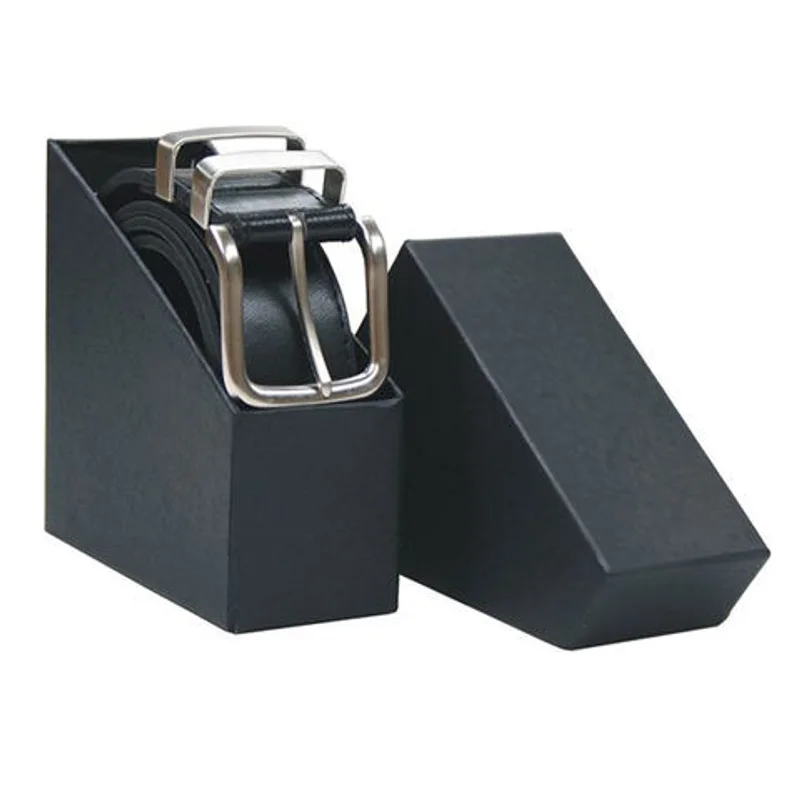 Custom Luxury Leather Belt Packing Displays Storage Belt Packaging Box for Belt packaging reference