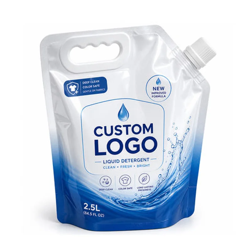 Custom logo Shampoo Liquid Laundry Detergent Packaging Bag packaging reference